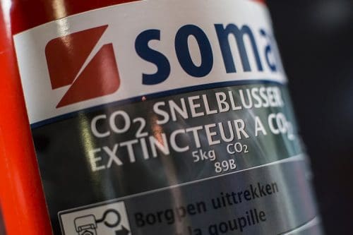 Blusapparaat: CO2 snelblusser van SomatiFIE