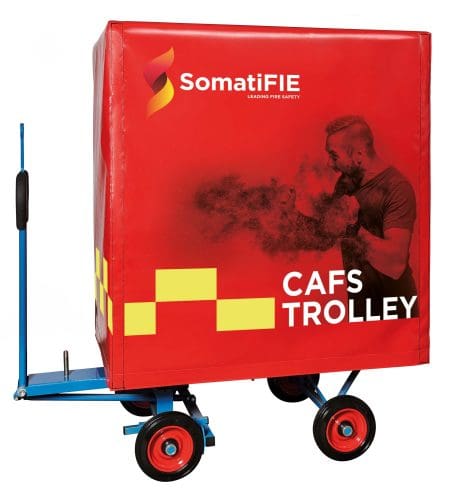 SomatiFIE PES-Fire-Foam-Intervention-Trolley-FFIT-gesloten